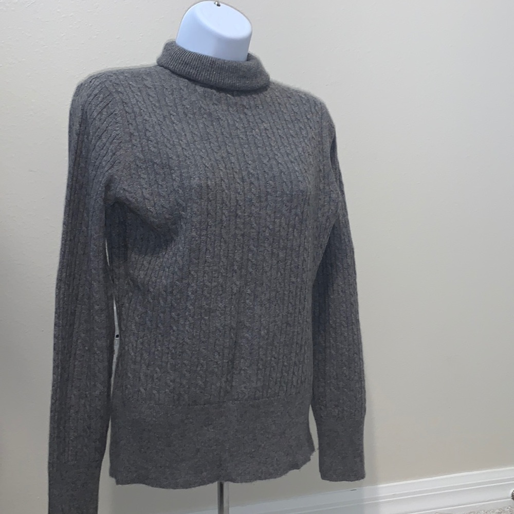 Sax Fifth Avenue Grey Turtleneck Sweater!